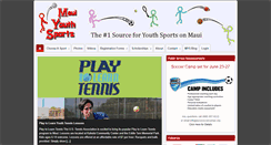 Desktop Screenshot of mauiyouthsports.com